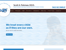 Tablet Screenshot of drscottfishman.com